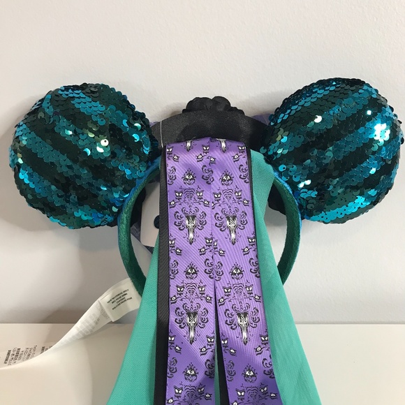 NEW Disney Haunted Mansion Ears w/ Veil